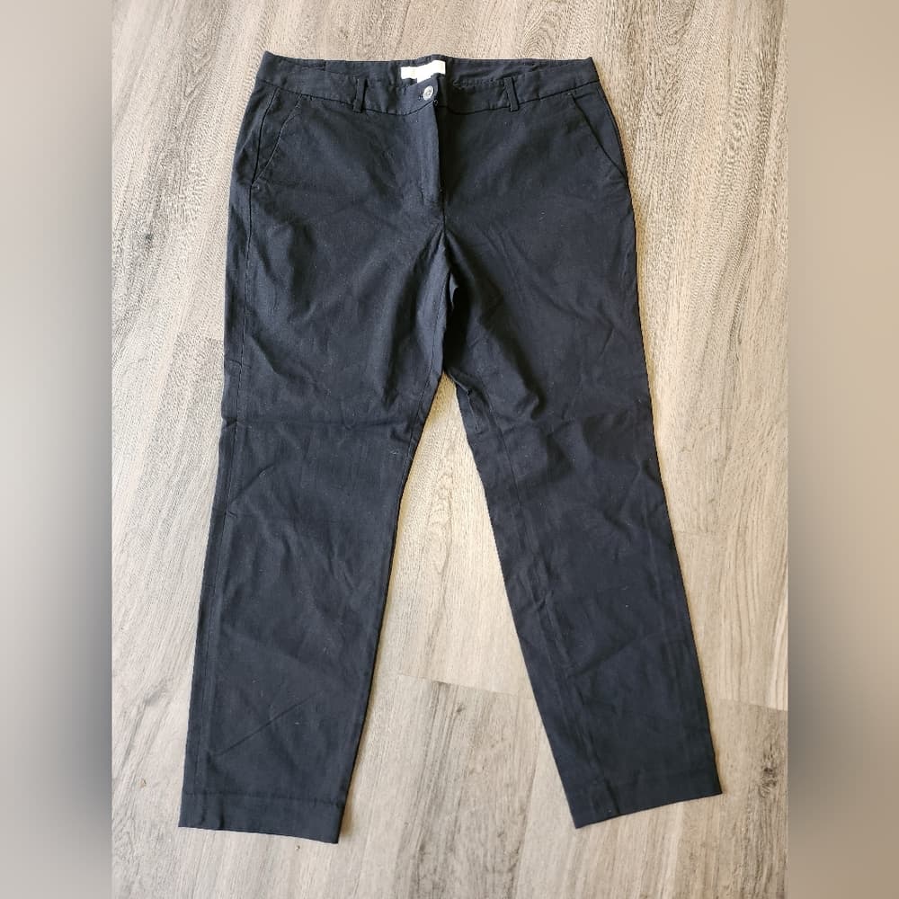 Michael Michael Kors Black Womens Pocket Trousers Plus Size Skinny Fit - Thumbnail 15