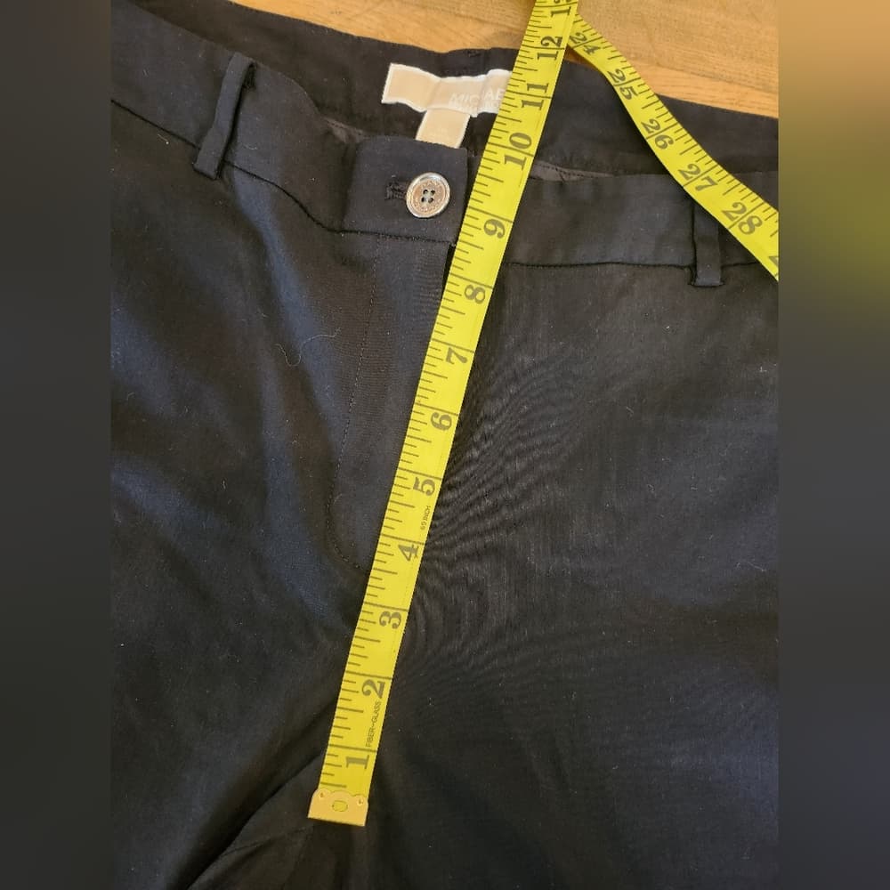 Michael Michael Kors Black Womens Pocket Trousers Plus Size Skinny Fit - Thumbnail 10