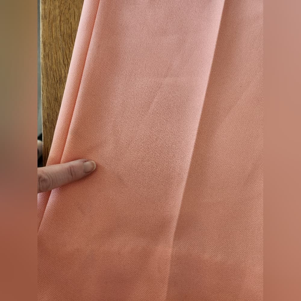 Vintage Chic Pink Polyester Trousers With Rainbow Belt - Thumbnail 12
