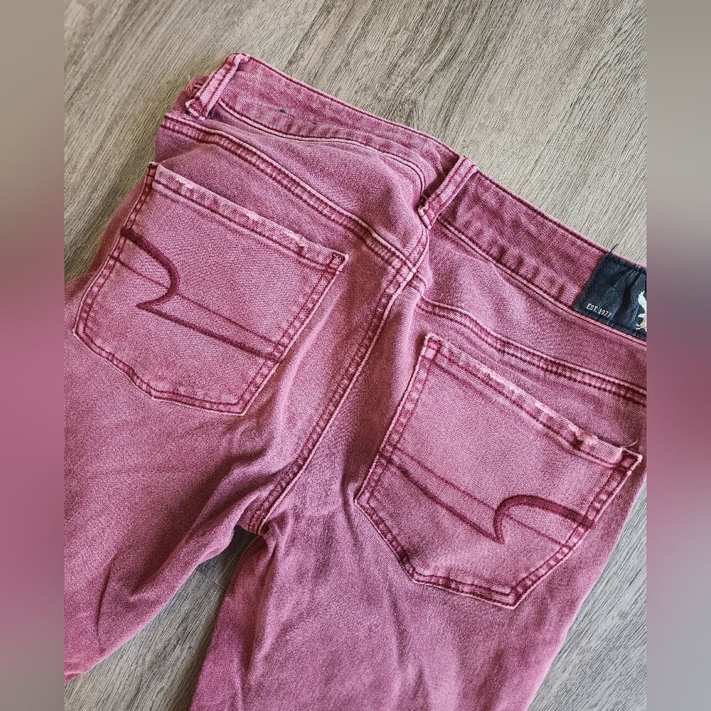 American Eagle Outfitters Pink Jeans - Thumbnail 5