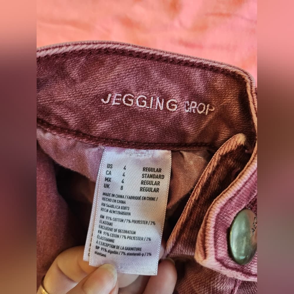 American Eagle Outfitters Pink Jeans - Thumbnail 9