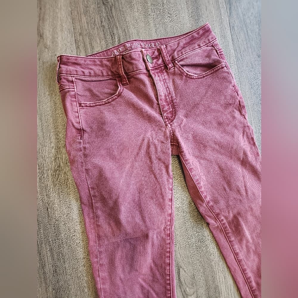 American Eagle Outfitters Pink Jeans