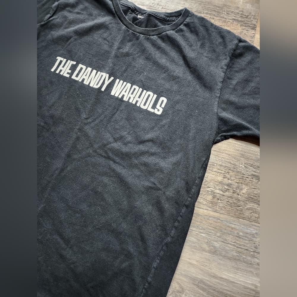 Vintage Black Band The Dandy Warhols Music Graphic T-Shirt