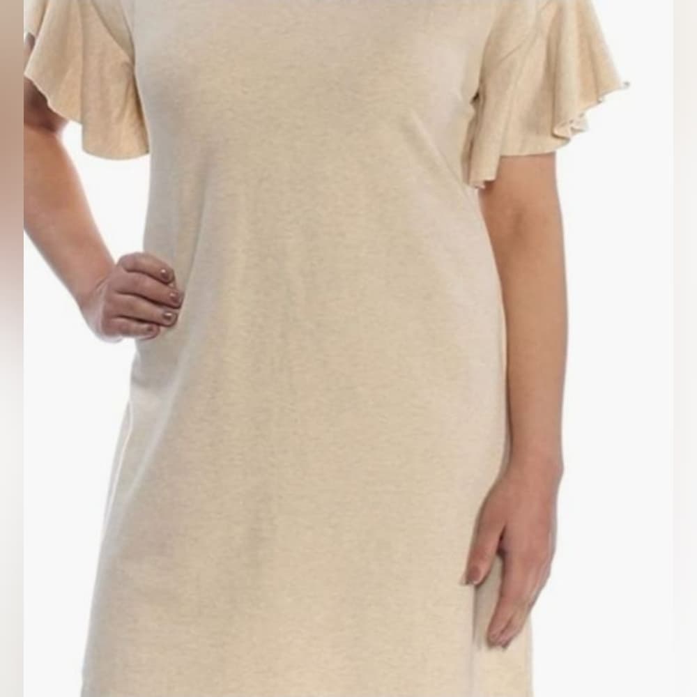 1. State Beige Short Sleeve Mini Dress The Artist - Thumbnail 8
