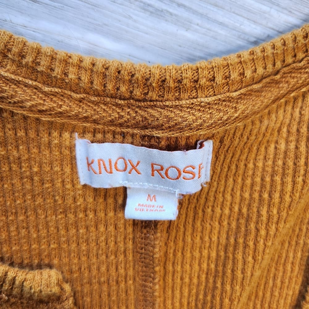 Knox Rose Amber Orange Stretchy Long Sleeve Top For Target - Thumbnail 2