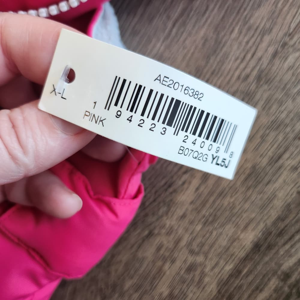 NWT Amazon Essentials Bright Pink Winter Snow Suit Kids XL - Thumbnail 5