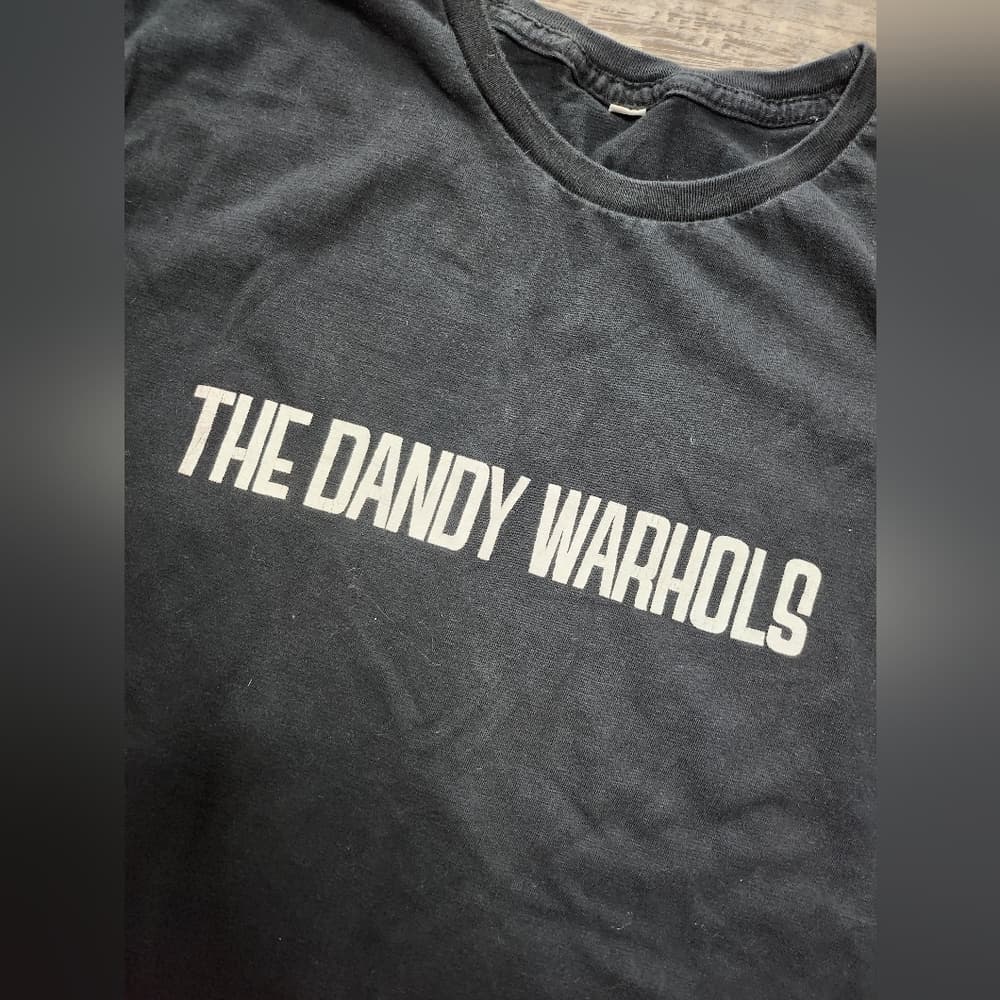 Vintage Black Band The Dandy Warhols Music Graphic T-Shirt - Thumbnail 3