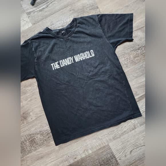 Vintage Black Band The Dandy Warhols Music Graphic T-Shirt - Thumbnail 5