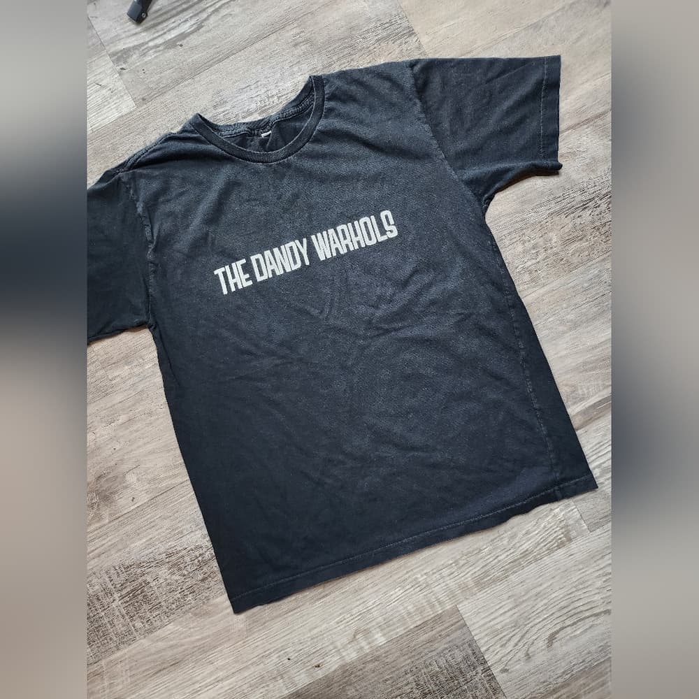 Vintage Black Band The Dandy Warhols Music Graphic T-Shirt - Thumbnail 4