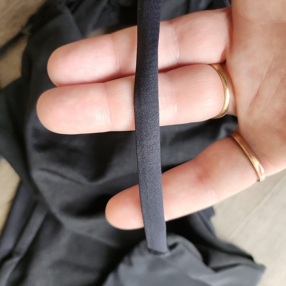 Sexy Open Back Black One-Piece Body Suit Sheer Sides - Thumbnail 5