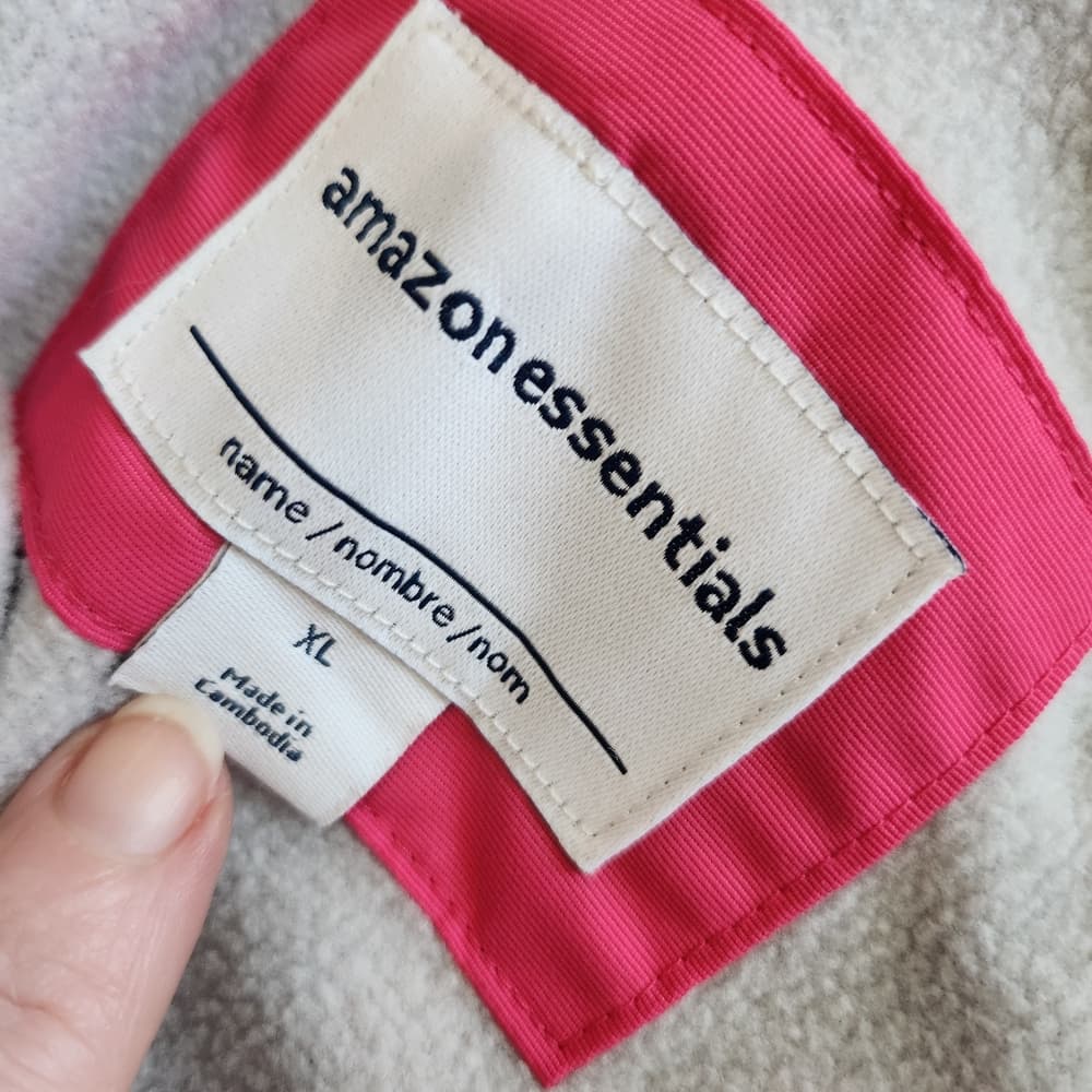 NWT Amazon Essentials Bright Pink Winter Snow Suit Kids XL - Thumbnail 4