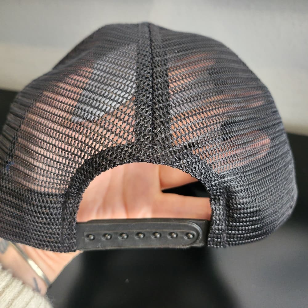 Cabela's Club Gray and Yellow Cap And Solid Black Port Authority Trucker Hat - Thumbnail 6