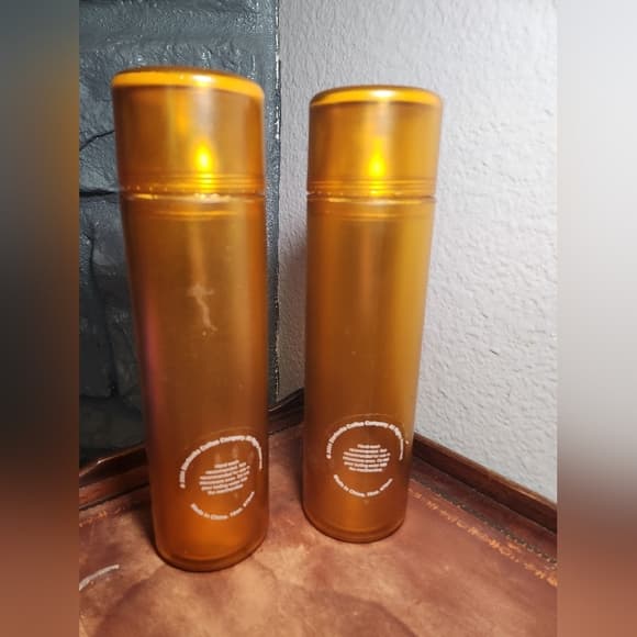 Starbucks Vintage 2004 16 Oz Orange Carafe Set Of Two Coffee Tumbler - Thumbnail 9