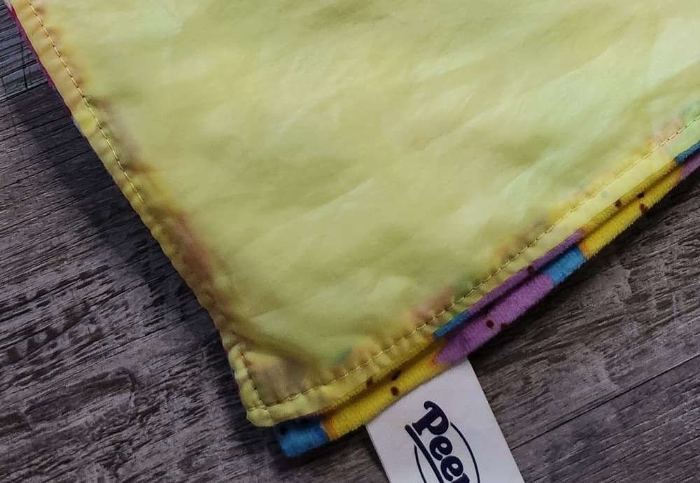 Colorful Peeps Bunny Print Soft Baby Blanket - Thumbnail 7
