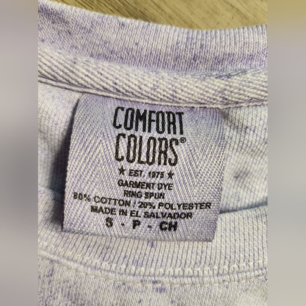 Comfort Colors Purple Black Funny Graphic Bitchcraft Pullover Sweatshirt - Thumbnail 5