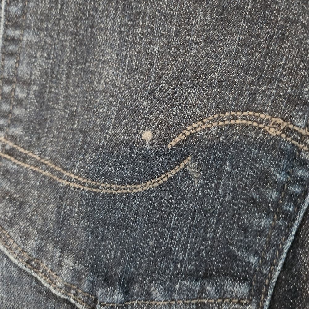 Levi's Mid Rise Skinny Dark Blue Stretch Jeans - Thumbnail 3