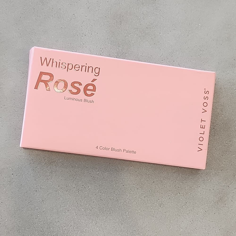 Violet Voss Whispering Rosè Luminous blush 4 Shade blush Compact. - Thumbnail 8