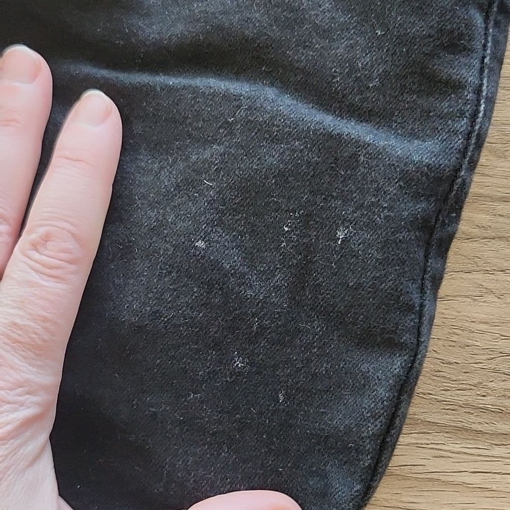 Levi's Denizen 288 Skinny Black Denim Jeans - Thumbnail 2