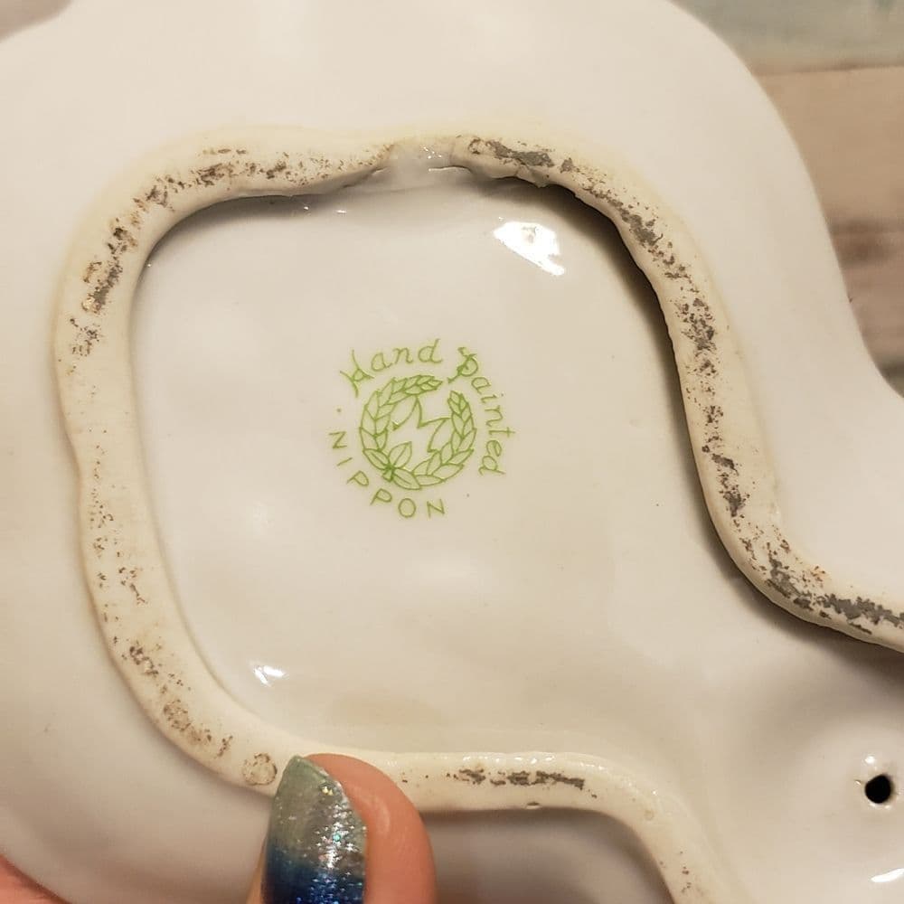 Antique Hat Pin Holder and trinket dish - Thumbnail 3