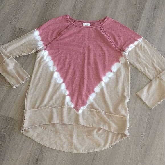 Target 🥰 Knox Rose Tie Dye Style High Low Sweater Top Multi Color - Thumbnail 10