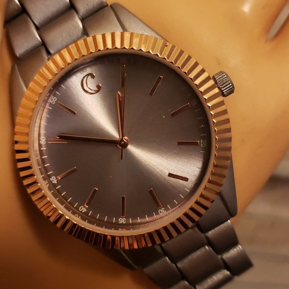 Charming Charlie 🥰 NWT Silver Tone Unisex Watch - Thumbnail 5