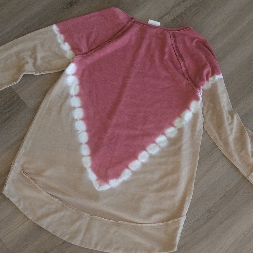 Target 🥰 Knox Rose Tie Dye Style High Low Sweater Top Multi Color - Thumbnail 8