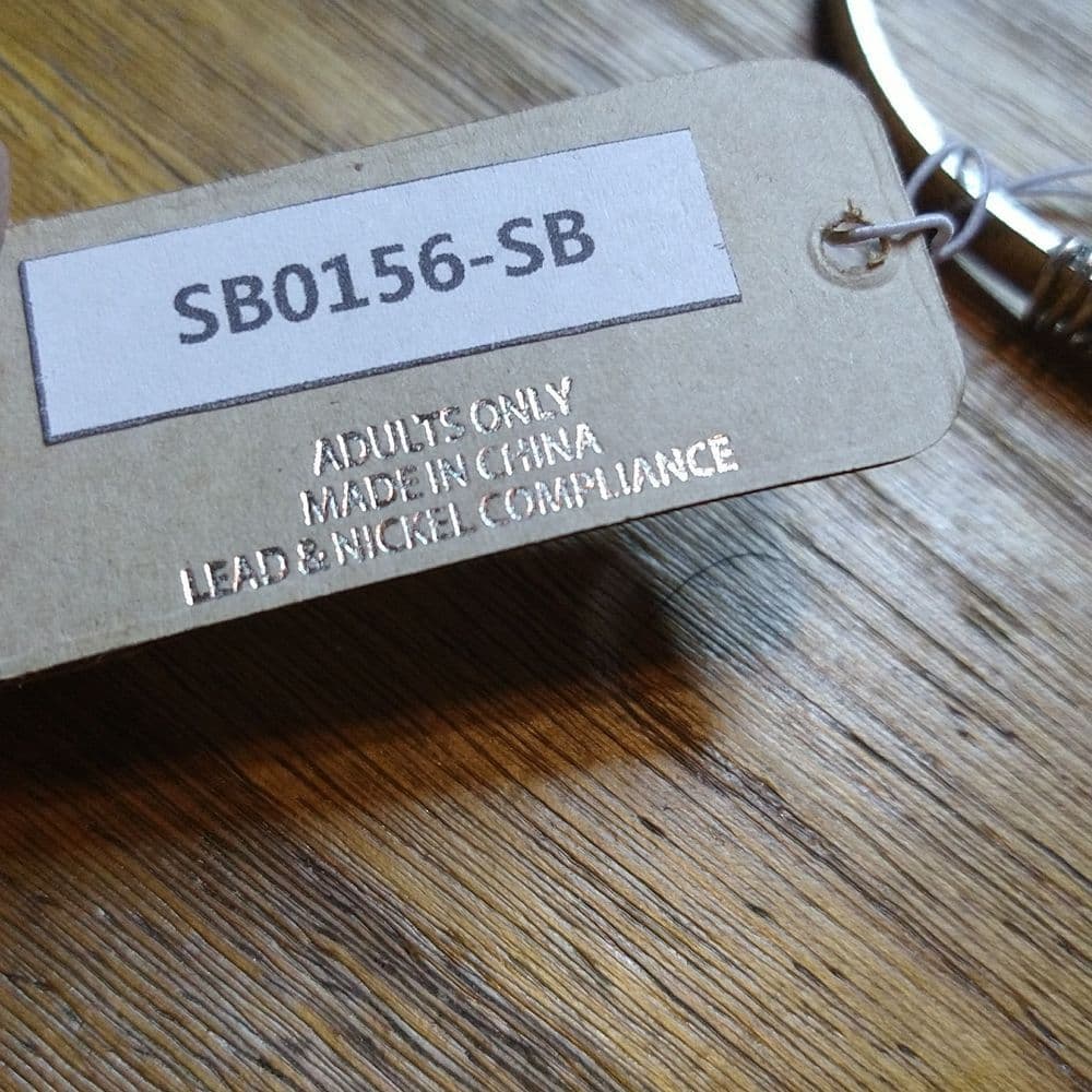 Silver Tone Mother and Daughter Engraved Charm Bracelet - Thumbnail 7
