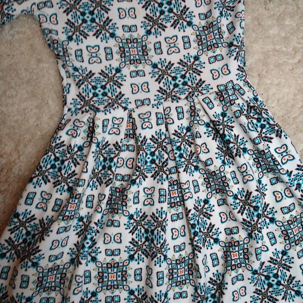 3 For 10 Sale Cute Butterfly with funky Design LuLaRoe Dress - Thumbnail 5