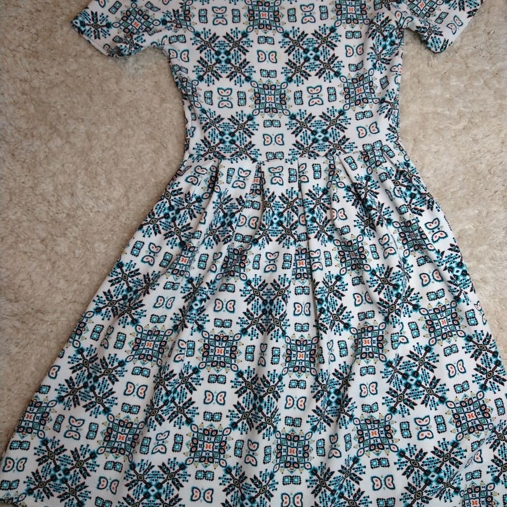 3 For 10 Sale Cute Butterfly with funky Design LuLaRoe Dress - Thumbnail 9