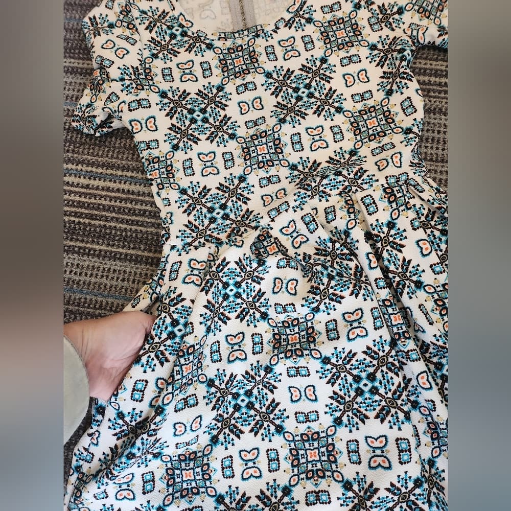 3 For 10 Sale Cute Butterfly with funky Design LuLaRoe Dress - Thumbnail 10