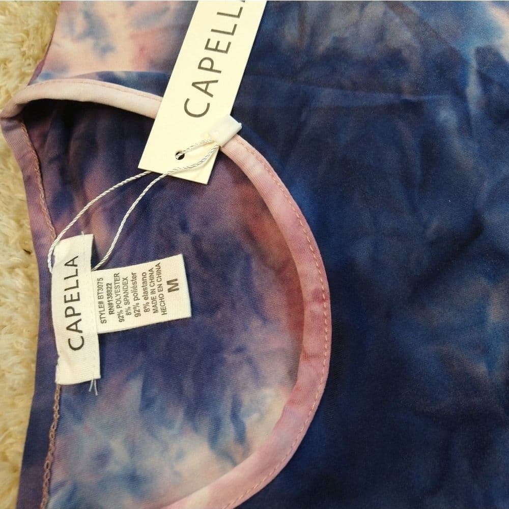 Cotton Candy Tie Dye Body Suit - Thumbnail 4