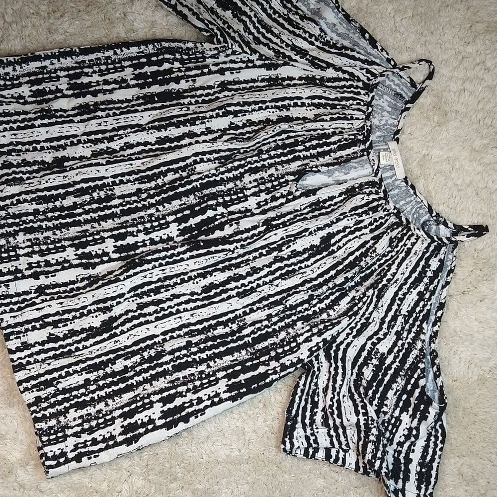 Sale Cute Ella Moss Open Shoulder Blouse - Thumbnail 3
