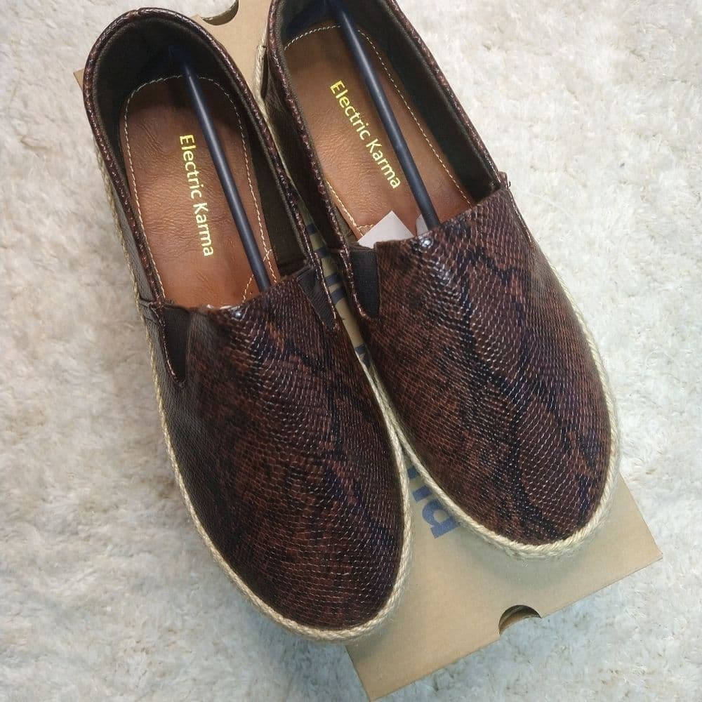 Electric Karma Lola Slip On Espadrilles - Thumbnail 7