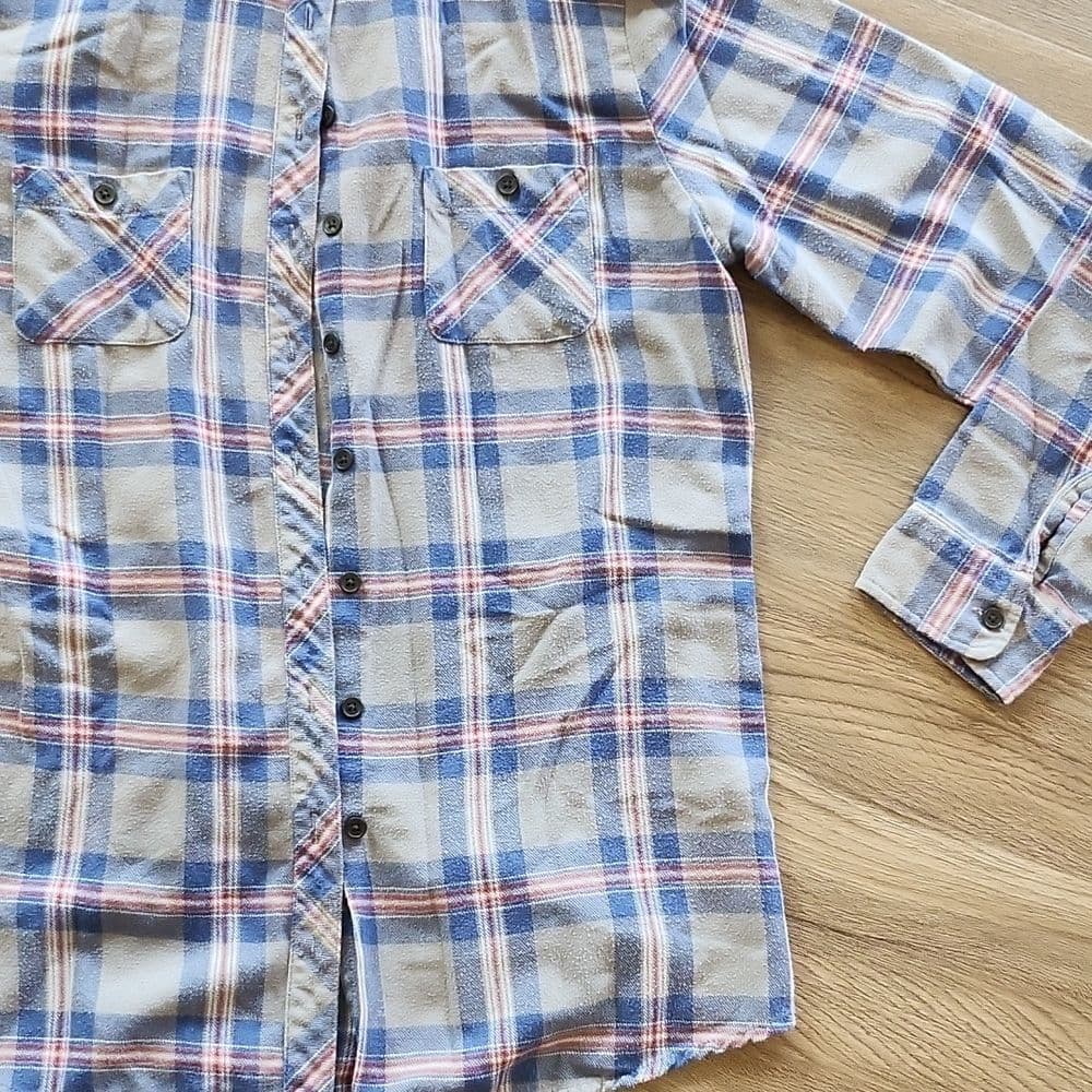 Hot Topic Music is my Life Flannel Button Down Top - Thumbnail 2