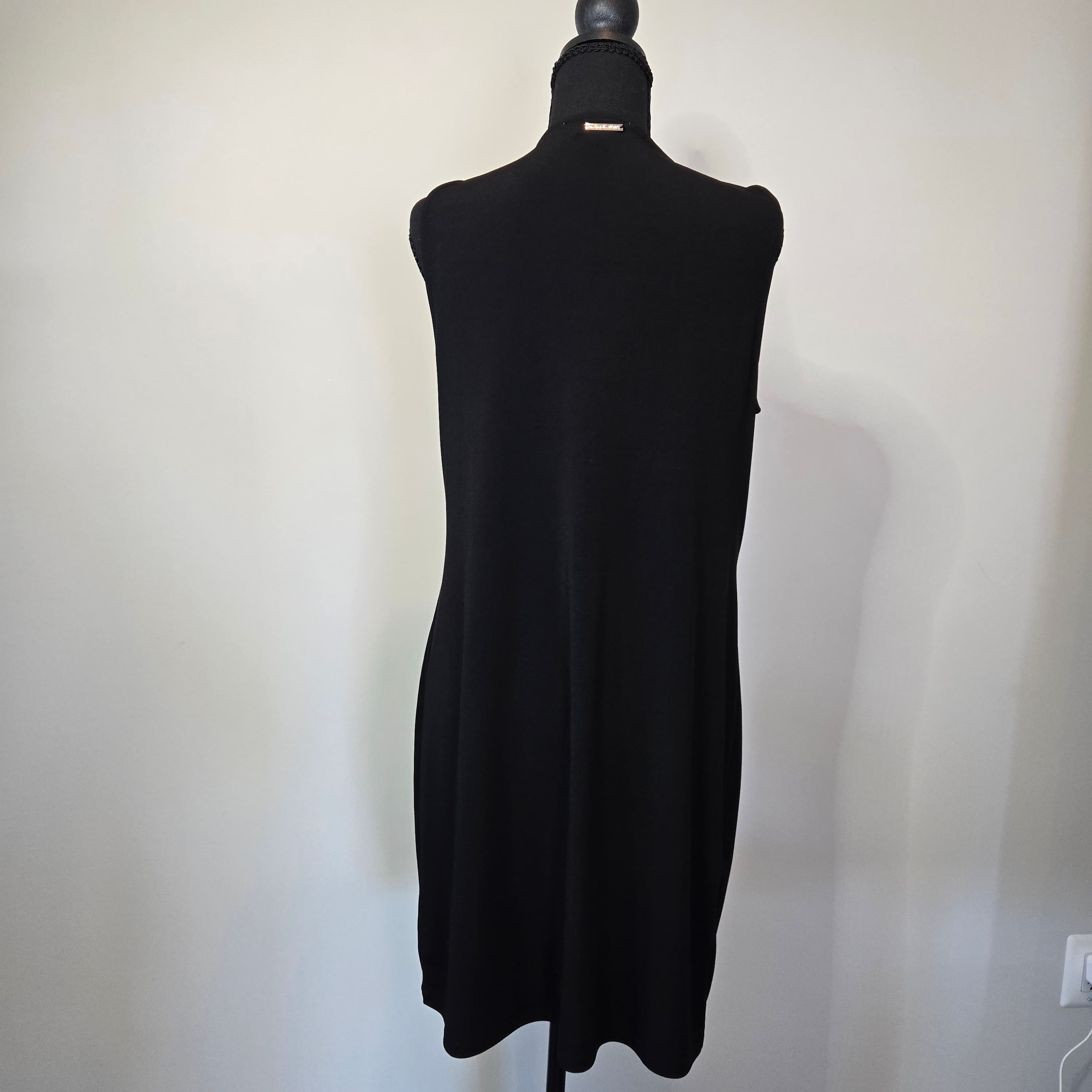 Michael Kors Black Sleeveless Dress Size M - Thumbnail 5