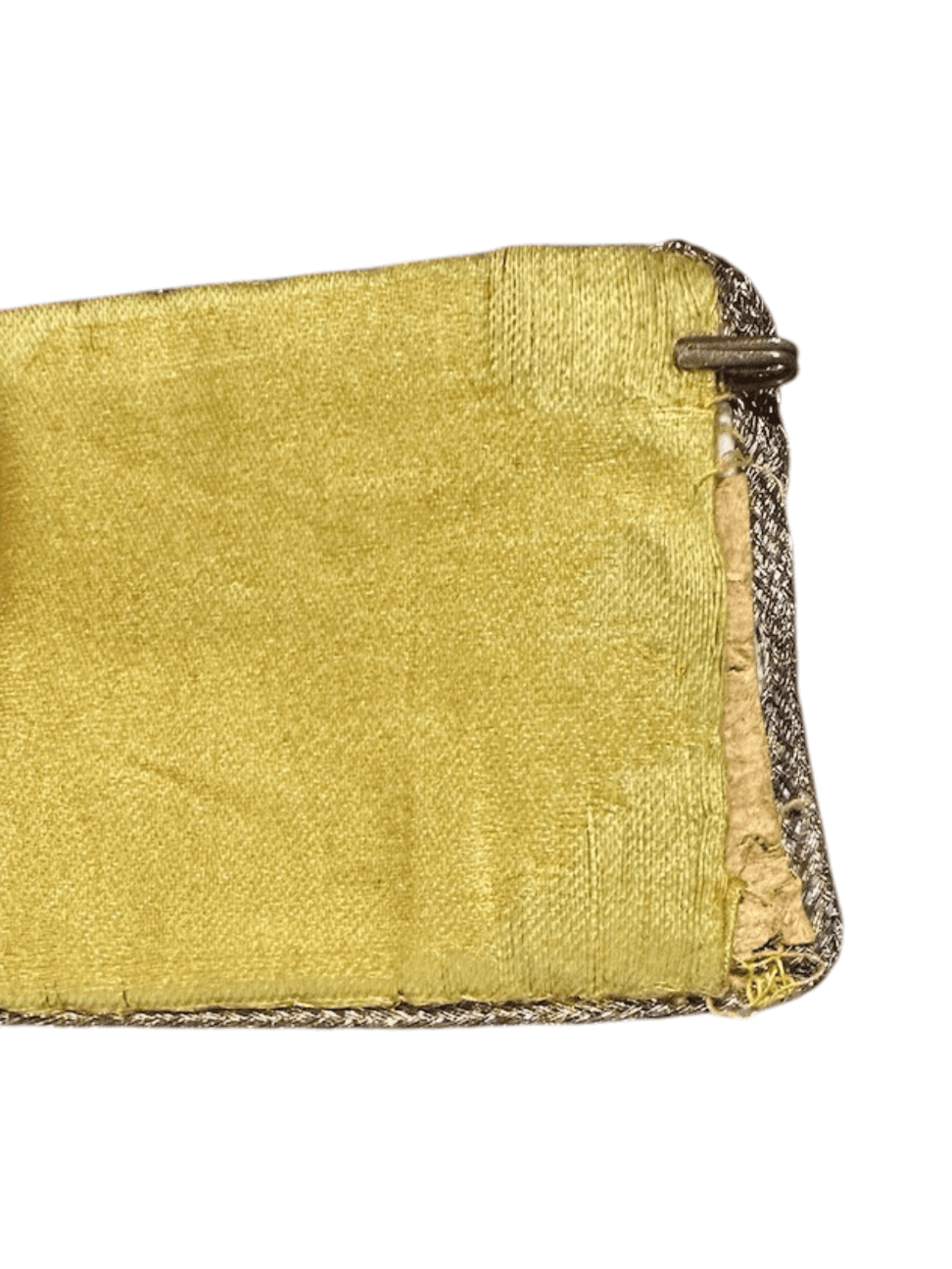 Antique Ottoman Gold Embroidered Belt/Sash with Intricate Design - Thumbnail 5