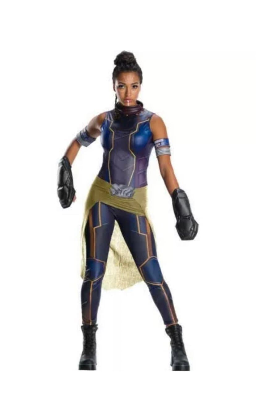 Womens Black Panther Shuri Battle Suit Deluxe Costume Small 4/6