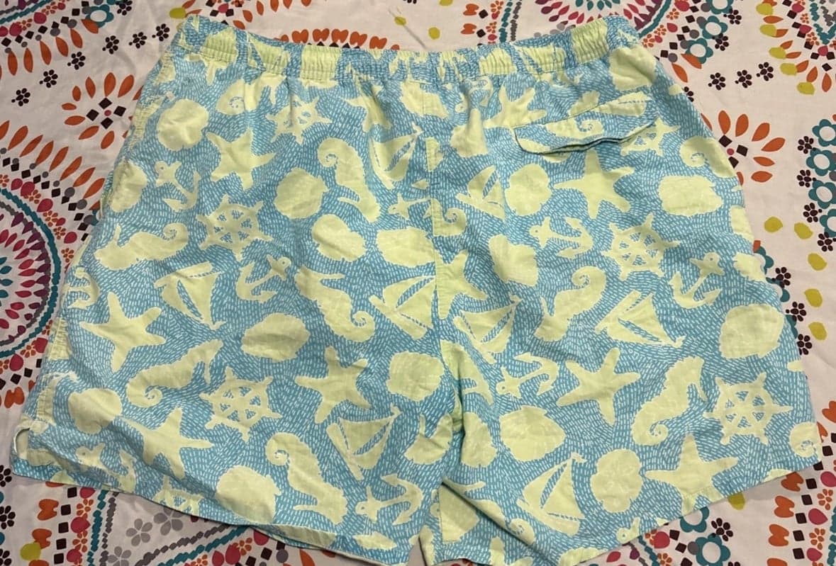 Mens Swim Trunks Lilly Pulitzer Lined Mesh Size XL Board Shorts - Thumbnail 5