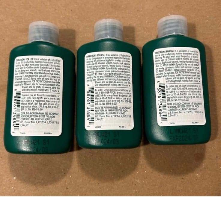3 Bug Guard Plus IR3535 Expedition SPF 30 Travel Size- 2 oz Avon Skin So Soft - Thumbnail 2