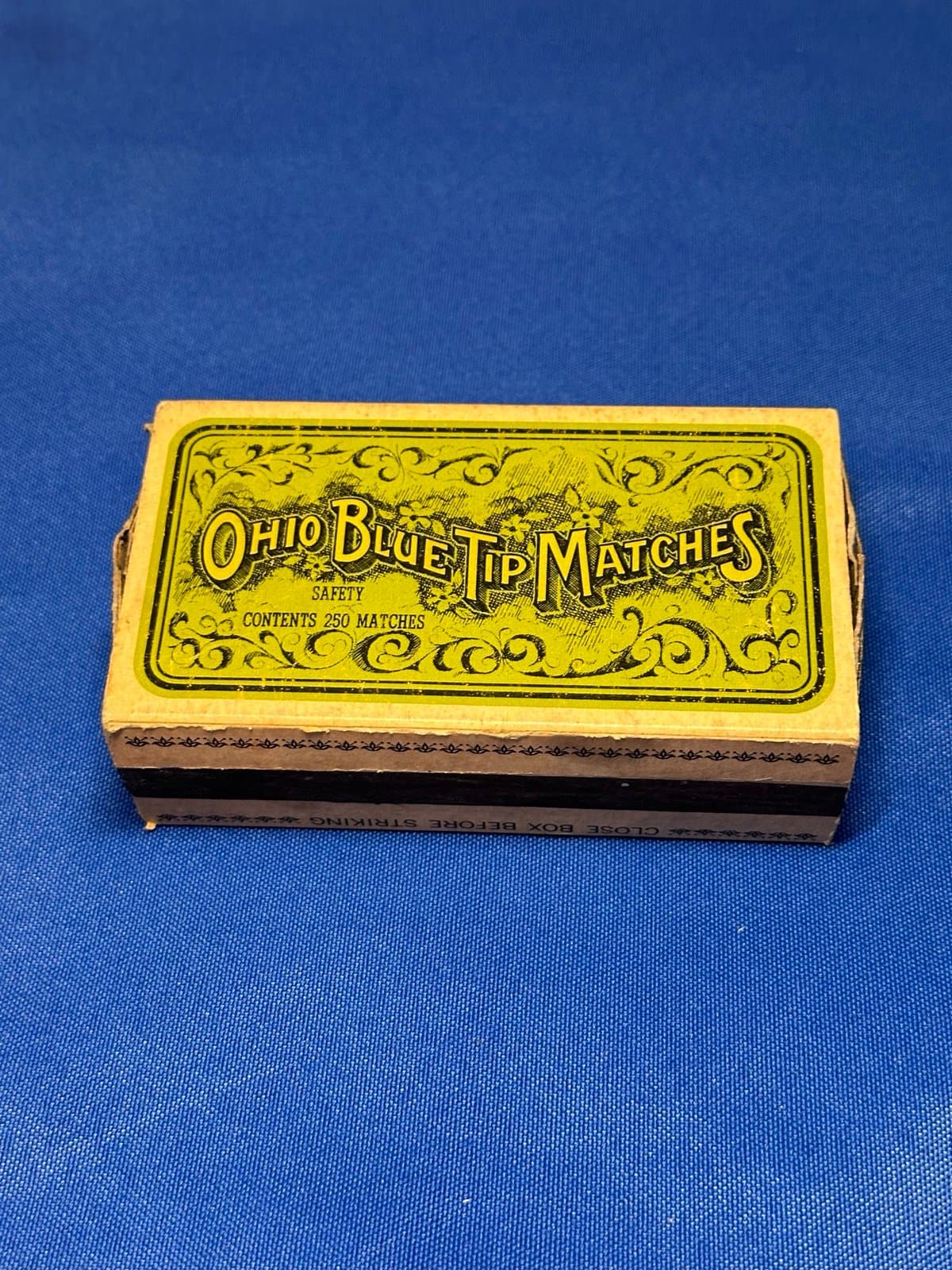 Vintage Ohio Blue Tip Matches - 250 count