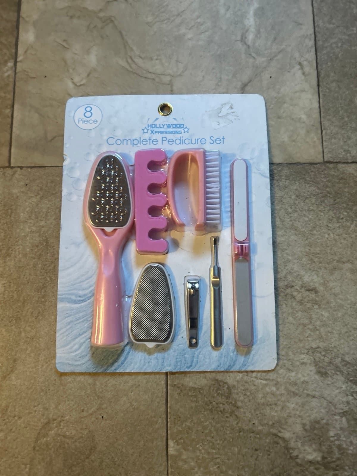 Hollywood XPressions 8 pc Complete Pedicure Set