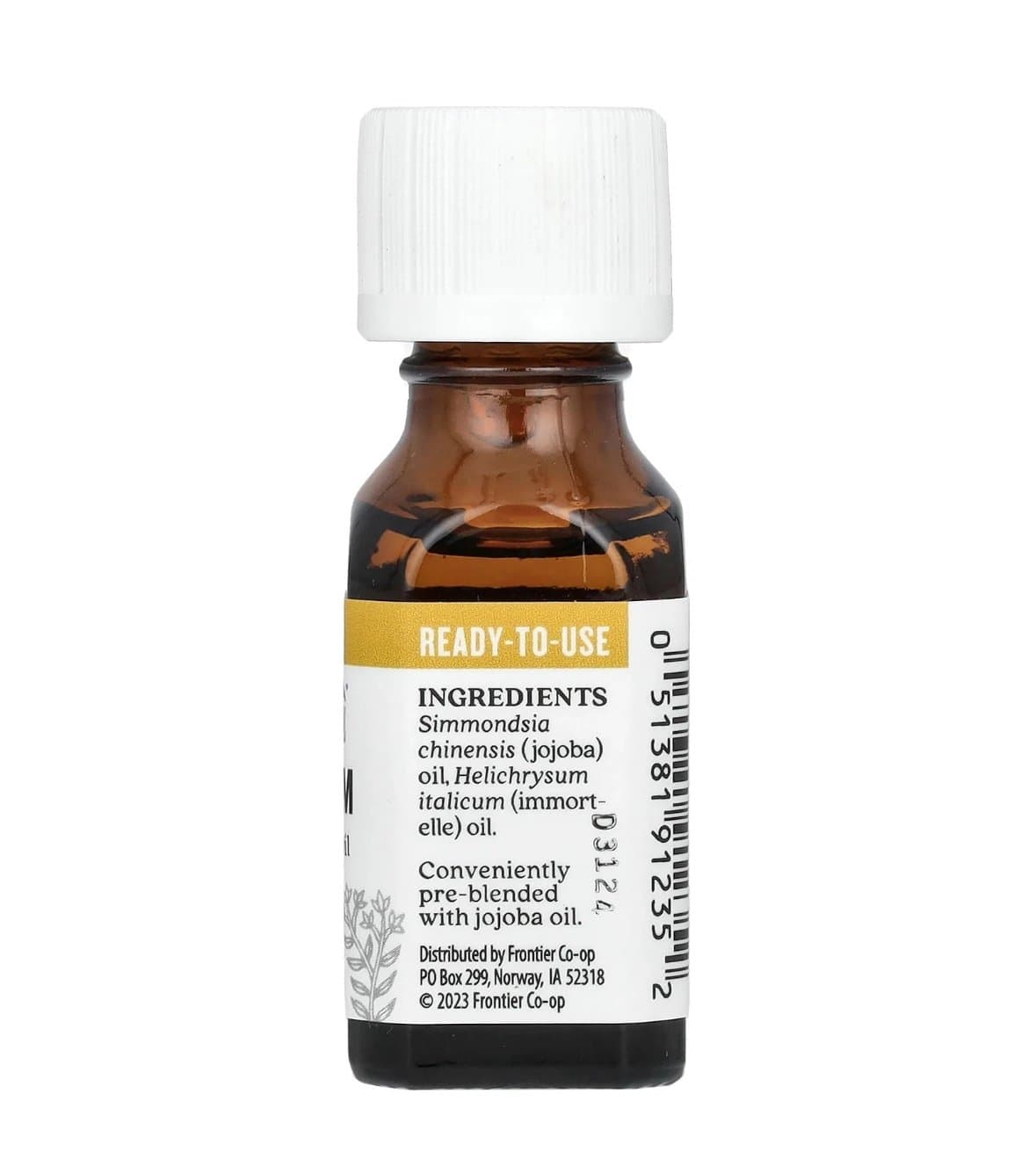 Pure Essential Oil in Jojoba Oil, Helichrysum, 0.5 fl oz (15 ml) - Thumbnail 2