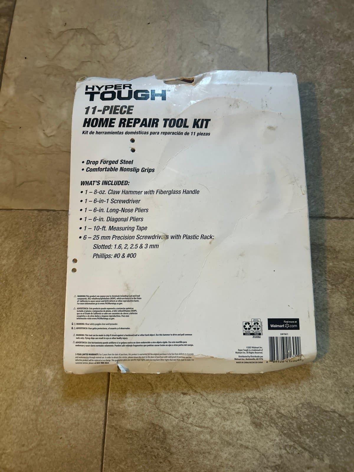 Hyper Tough 11 Pc Home Repair Tool Kit - Thumbnail 2
