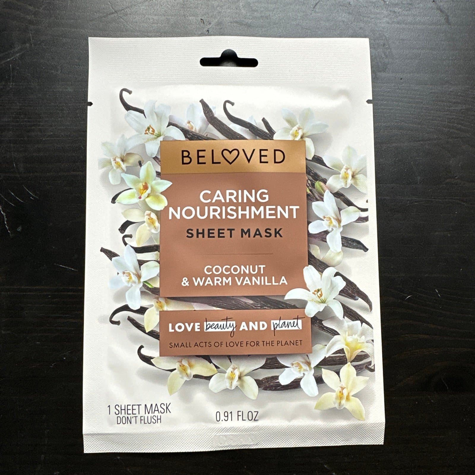 Love, Beauty, & Planet Coconut & Warm Vanilla Sheet Mask (5) NEW!! - Thumbnail 2