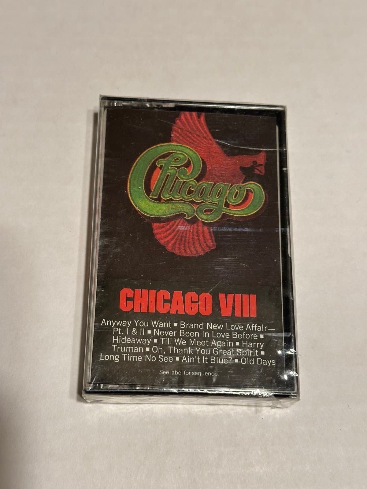 CHICAGO VIII CASSETTE TAPE - BRAND NEW-SEALED!!