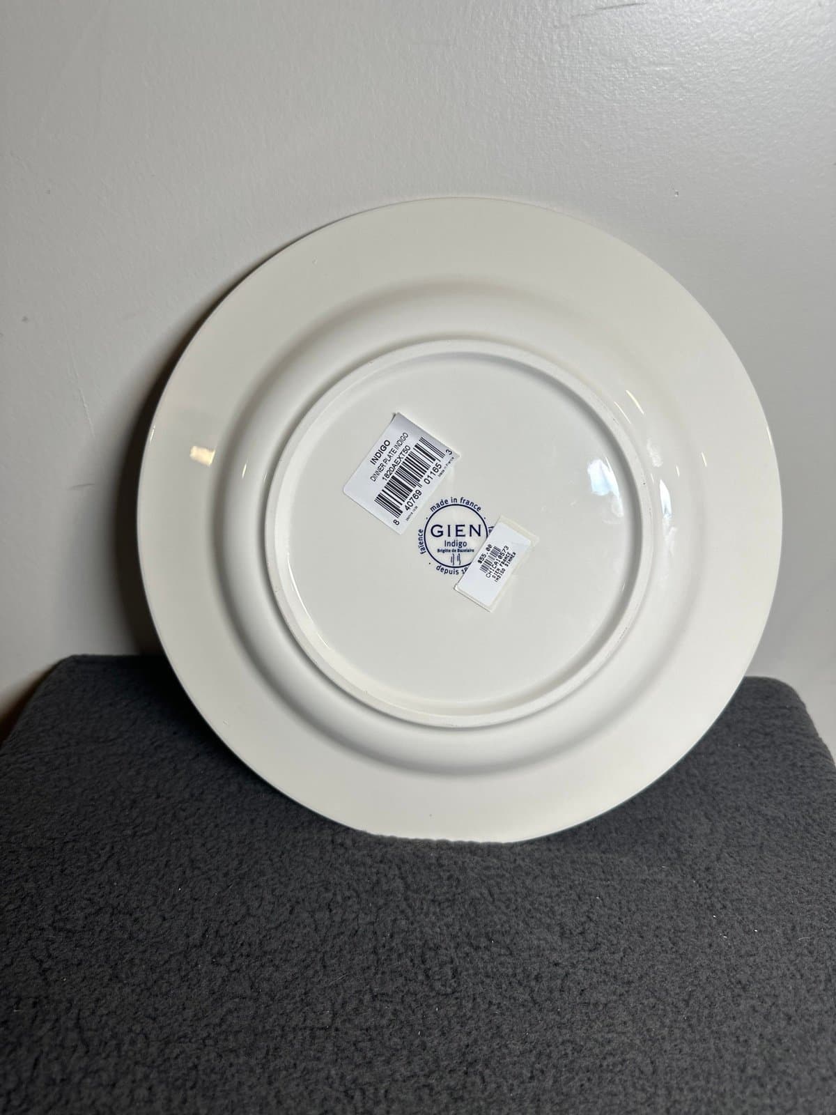 Gien France Indigo Brigette de Bazelaire Dinner Plate- NEW!! - Thumbnail 2