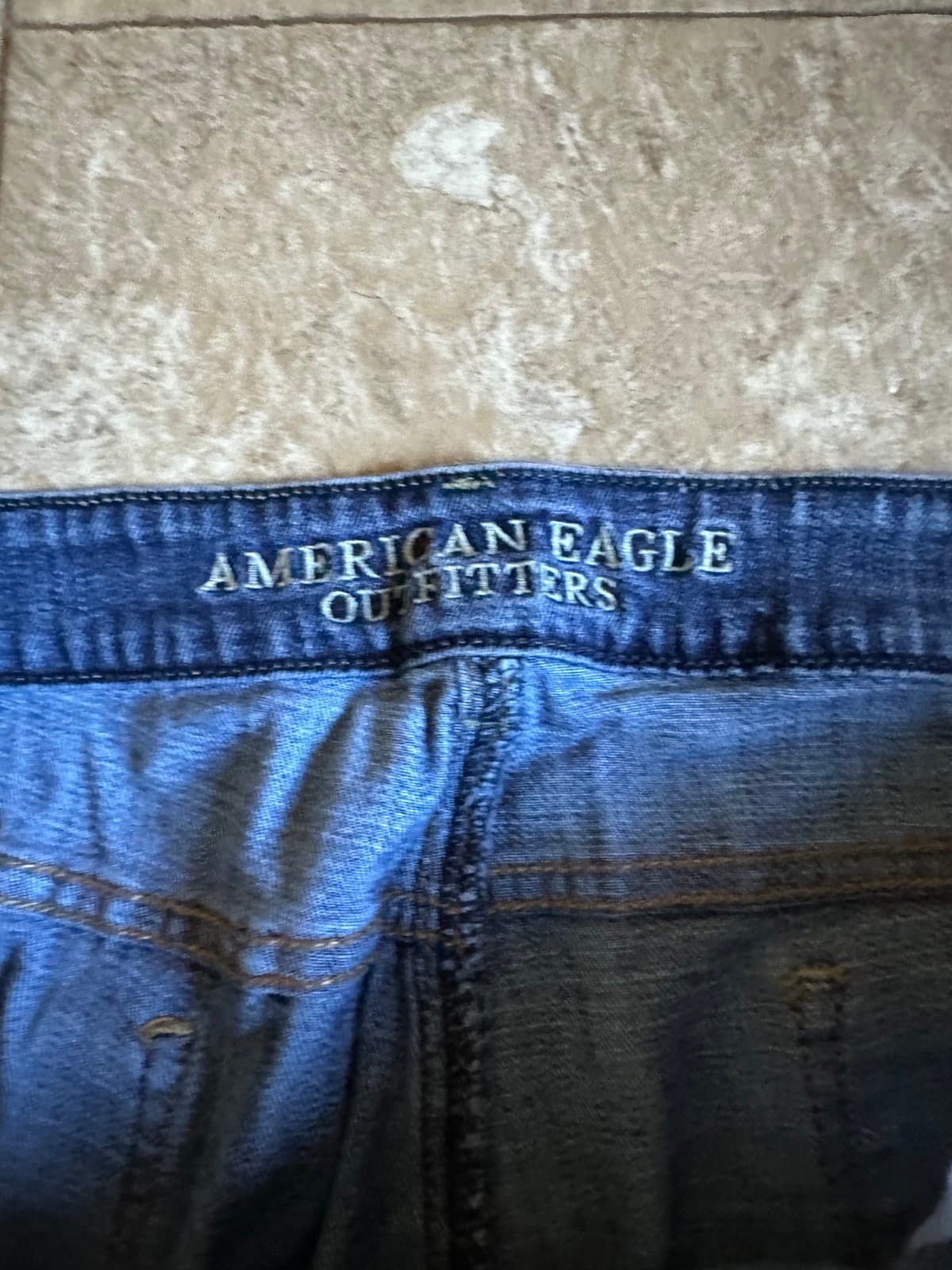 AE AMERICAN EAGLE OUTFITTERS SKINNY STRETCH WOMENS JEANS SIZE 18 REG - Thumbnail 3