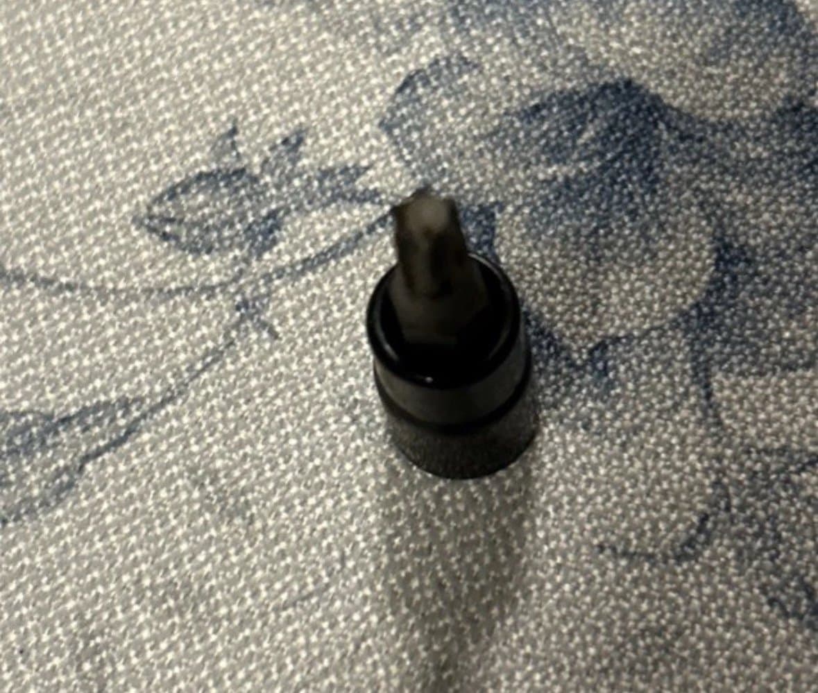 Stanley Black Chrome Torx Bit T27 ,91-581B 1/4” Drive (W) - Thumbnail 3