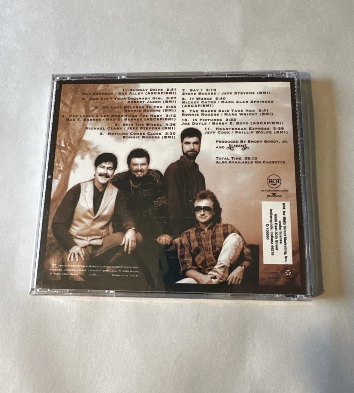 Alabama - 3 Factory Sealed CD’s- Mint, Cracked Case - Thumbnail 4