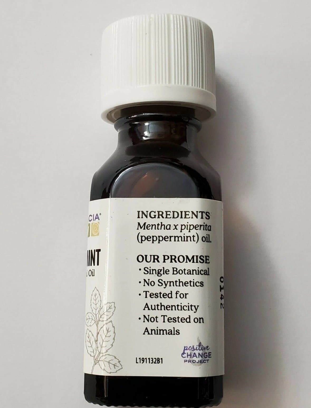 Aura Cacia Pure Essential Oil Peppermint 0.5 fl oz (15 mL) - Thumbnail 2